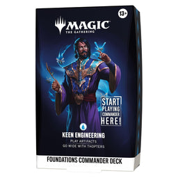 Foundations Magic The Gathering Commander Decks - Set of 5