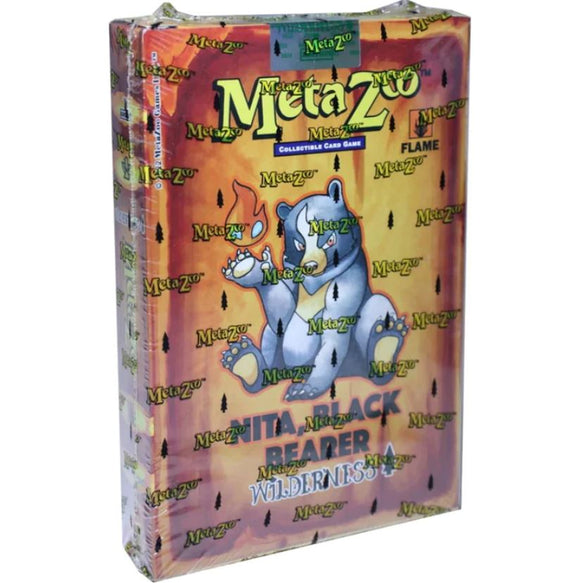 Nita Black Bearer Wilderness 1st Edition MetaZoo TCG Theme Deck