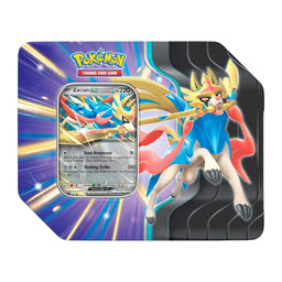 Zacian ex Slashing Legends Scarlet & Violet Pokemon TCG Tin