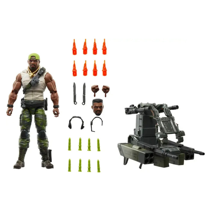 Heavy Duty with Heavy Weapons System GI Joe Classified Series #150 Deluxe Figure