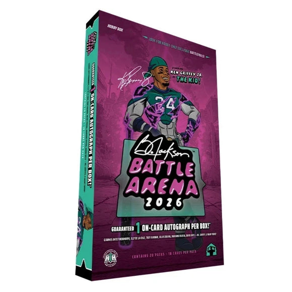2026 Bo Jackson Battle Arena Griffey Jr Edition Hobby Box