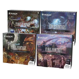 Final Fantasy Magic The Gathering Holiday Scene Boxes - Set of 4