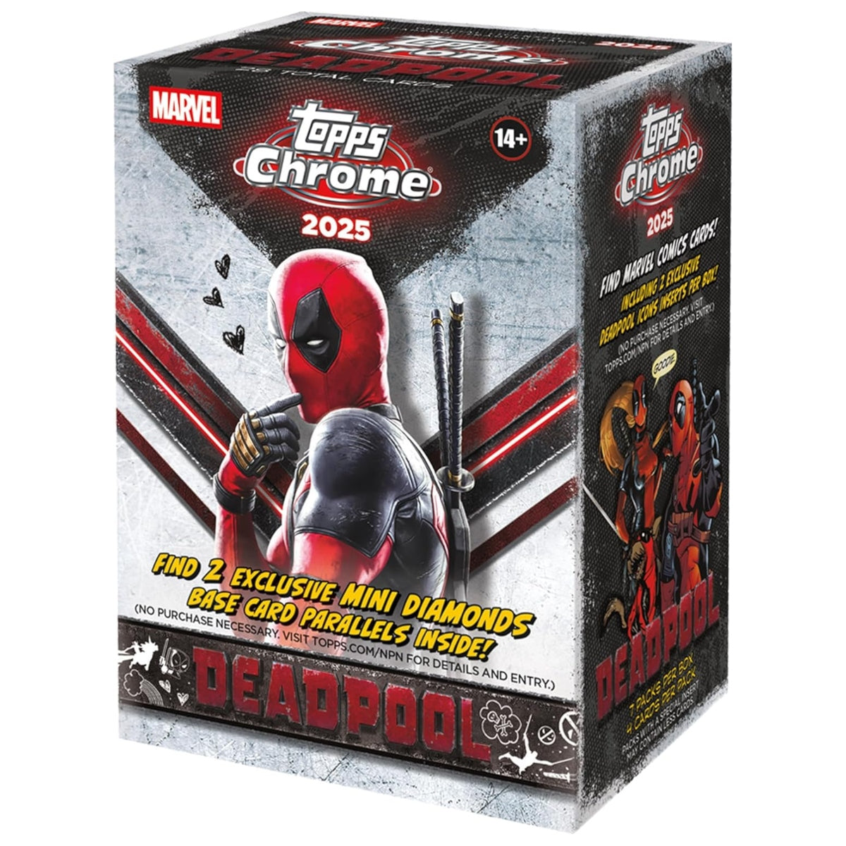 2025 Topps Chrome Deadpool Value Box