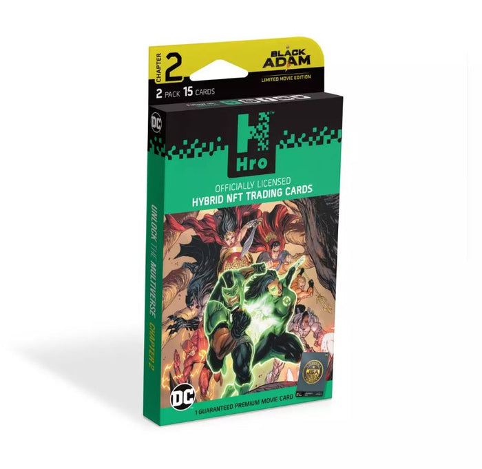 Chapter 2 Black Adam Edition DC Unlock The Multiverse Hro Hybrid NFT Premium 2-Pack