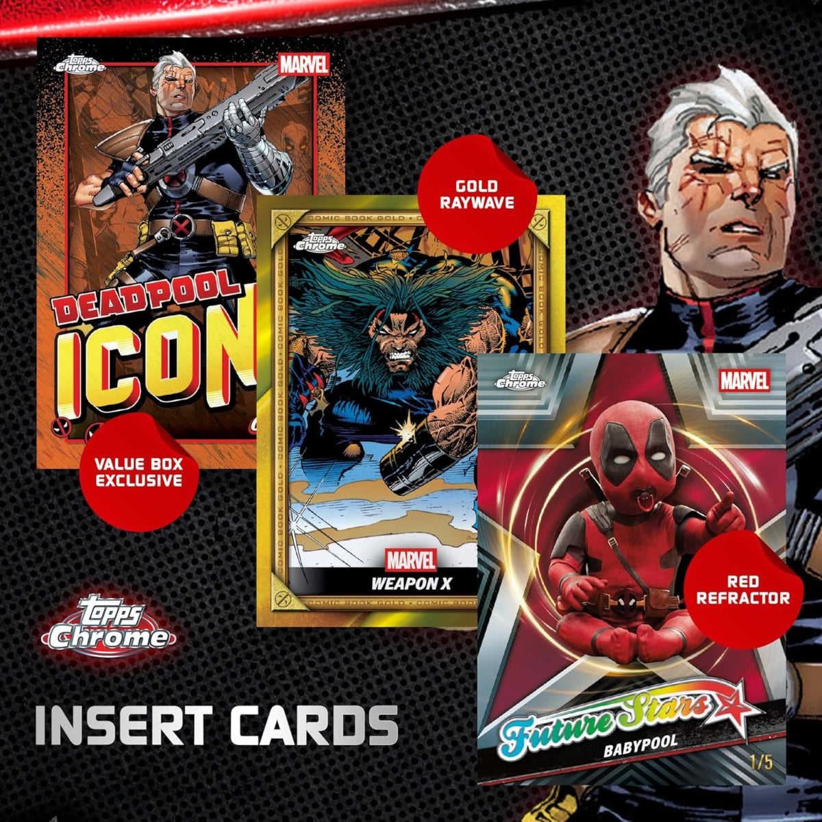 2025 Topps Chrome Deadpool Value Box