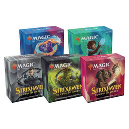 Secrets of Strixhaven Magic The Gathering Prerelease Box - Set of 5