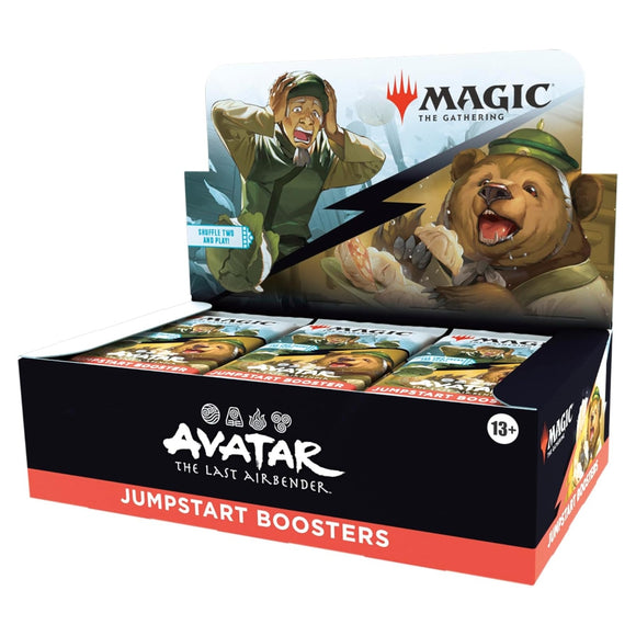 Avatar The Last Airbender Magic The Gathering Jumpstart Booster Box