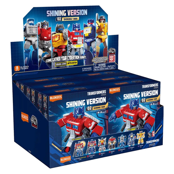 Transformers Shining Version 02 Shining 1985 Blokees (6 Boxes)