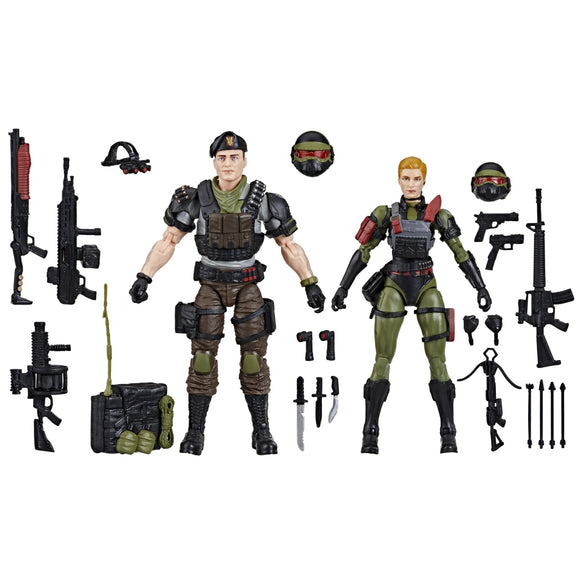 Night Force Falcon & Quarrel GI Joe Classified Series 6-Inch #138 Action Figures