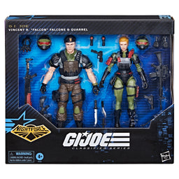 Night Force Falcon & Quarrel GI Joe Classified Series 6-Inch #138 Action Figures