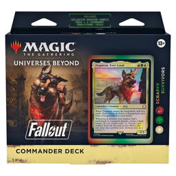 Fallout Magic The Gathering Commander Decks - Set of 4