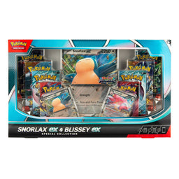 Snorlax ex & Blissey ex Scarlet & Violet Pokemon TCG Special Collection Box