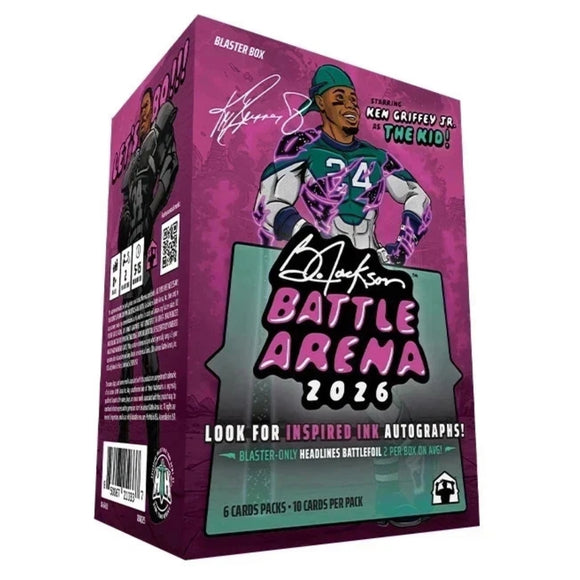 2026 Bo Jackson Battle Arena Griffey Jr Edition Blaster Box