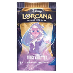 3x Packs, The First Chapter Lorcana Booster Pack (Pack Art Varies)