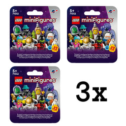3x LEGO Space Minifigure 71046 Mystery Boxes