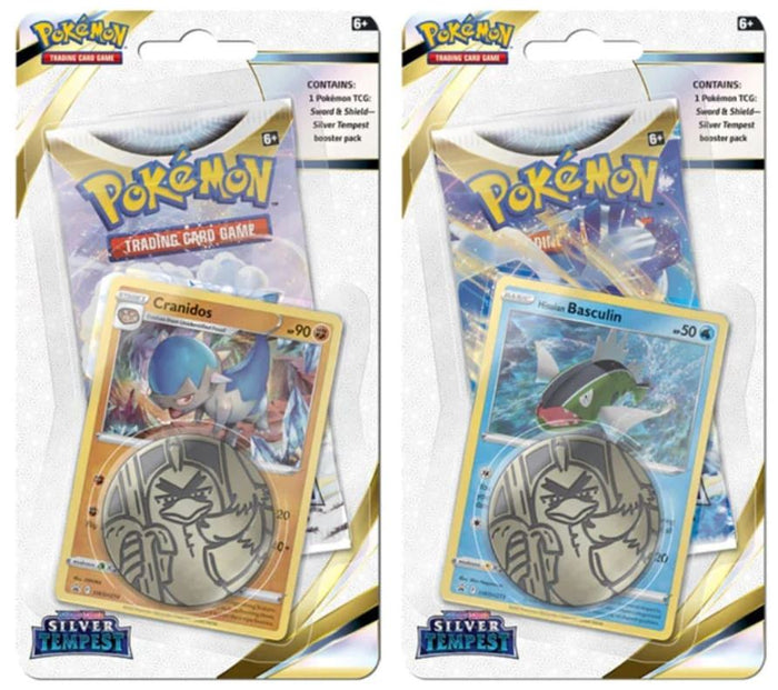 Silver Tempest Sword & Shield Pokemon Checklane Blister 16x Pack Inner Case