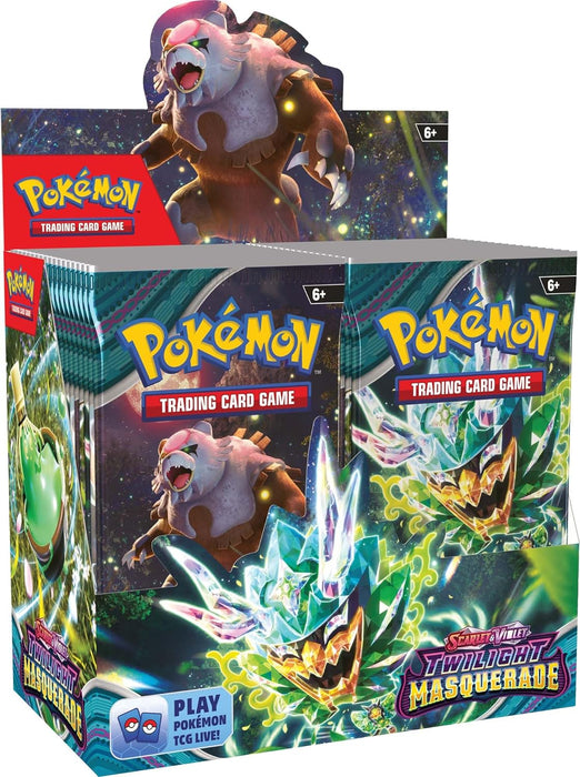 Twilight Masquerade Scarlet & Violet Pokemon TCG Booster Box