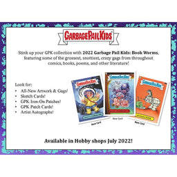 2022 Topps Book Worms Garbage Pail Kids Series 1 Hobby Collector Edition Box