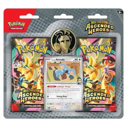 Ascended Heroes Komala Promo Pokemon Mega Evolution 2-Pack Blister