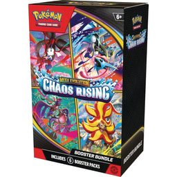 Chaos Rising Mega Evolution Pokemon Booster Bundle Box