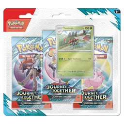 Journey Together Yanmega Promo Pokemon Scarlet & Violet Booster 3-Pack