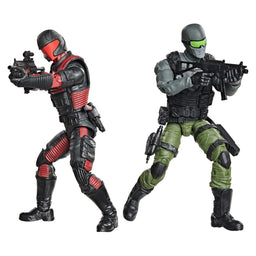 Snake Eyes & ATV vs Stealth Viper & Flight Pod GI Joe Classified Series #218 Set