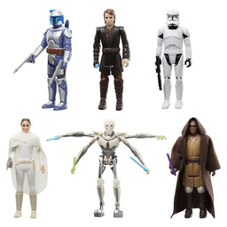 Attack of the Clones & Revenge of the Sith Star Wars Retro Collection Multipack