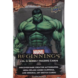2022 Upper Deck Marvel Beginnings: Volume 2 Series 1 Trading Card Box