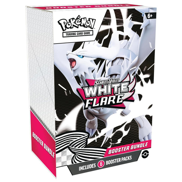 White Flare Black & White Scarlet & Violet Pokemon TCG Booster Bundle