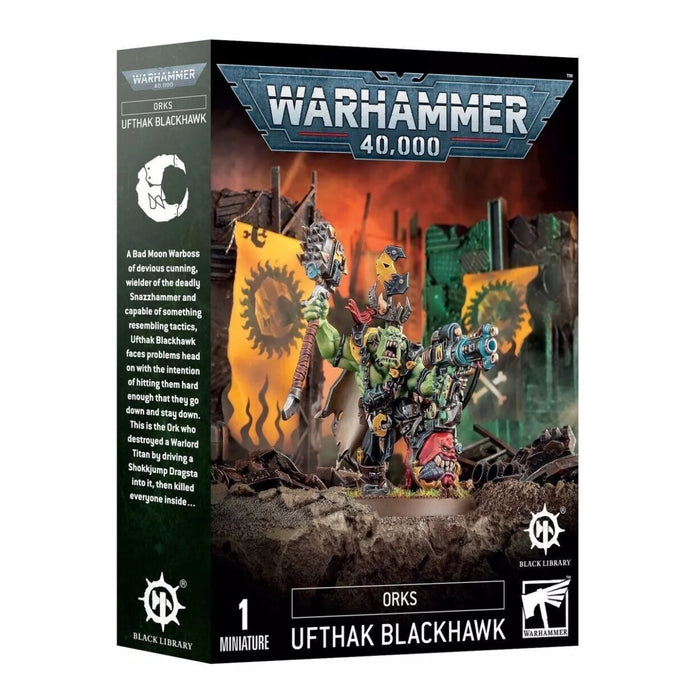 Orks Ufthak Blackhawk Black Library Edition Warhammer 40,000