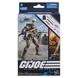 Desert Commando Snake Eyes GI Joe Classified Series #92 Action Figure