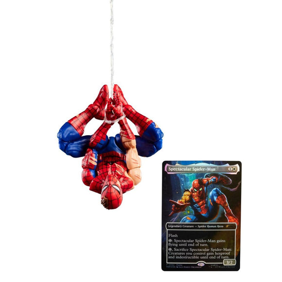 Spider-Man Battle-Damaged Magic The Gathering x Marvel Legends Series Figure