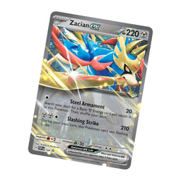 Zacian ex Slashing Legends Scarlet & Violet Pokemon TCG Tin