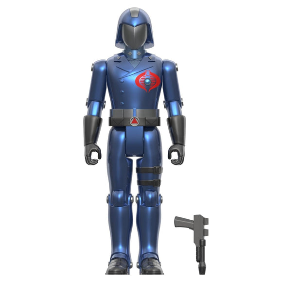 Cobra Commander Funhouse Robot GI Joe Super7 Reaction Figure