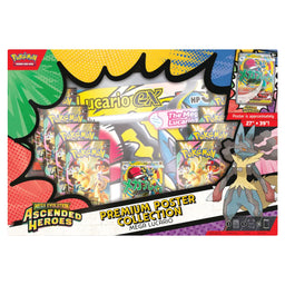 Ascended Heroes Mega Evolution Mega Lucario ex Pokemon Premium Poster Collection