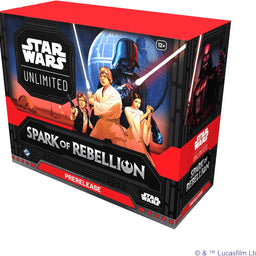 Spark of Rebellion Star Wars Unlimited Trading Card Game Prerelease Box
