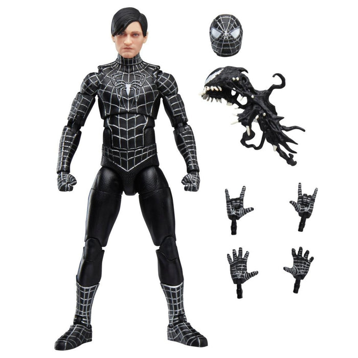 Spider-Man Black Suit Spider-Man 3 Marvel Legends Action Figure