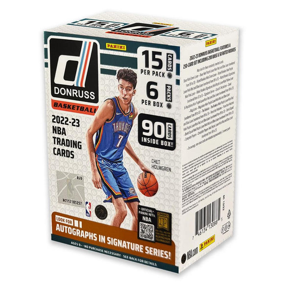 2022-23 Panini Donruss Basketball Blaster Box