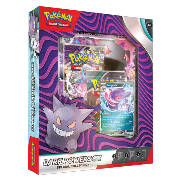 Dark Powers ex Pokemon Scarlet & Violet TCG Special Collection.Box