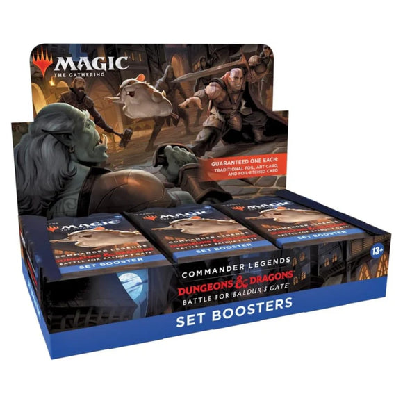 Commander Legends D&D Battle for Baldur’s Gate Magic The Gathering Set Booster