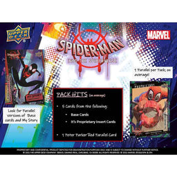 2022 Upper Deck Marvel Spider-Man Into the Spider-Verse Hobby Box