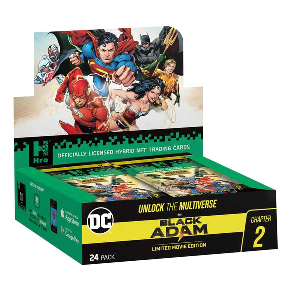Chapter 2 Black Adam Edition DC Comics Unlock The Multiverse Hro Hybrid Booster Box