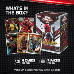 2025 Topps Chrome Deadpool Value Box