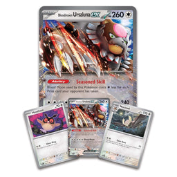 Bloodmoon Ursaluna ex Pokemon Scarlet & Violet TCG Box Set