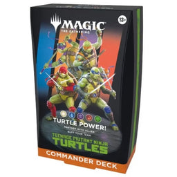 Teenage Mutant Ninja Turtles Magic The Gathering Commander Deck