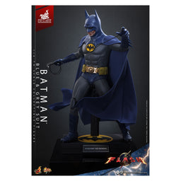 Batman Blue & Gray Suit The Flash Movie Masterpiece 1/6 Scale Hot Toys Figure