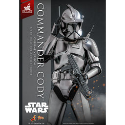 Commander Cody (Chrome) Star Wars ROTS MMS Fully Poseable Exclusive Hot Toys