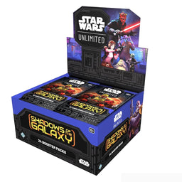 Shadows of the Galaxy Star Wars Unlimited Trading Card Game Booster Display