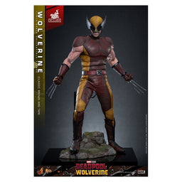 Wolverine Brown Suit Deadpool & Wolverine Movie Masterpiece 1/6 Scale Hot Toys