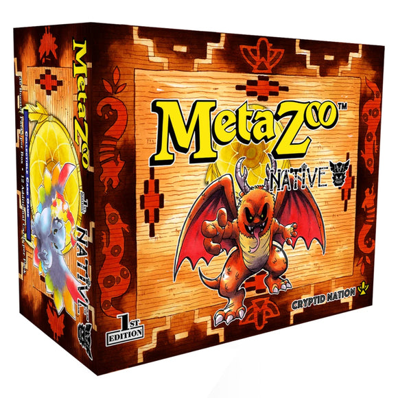 cryptid nation 1st edition booster box Native 1st Edition MetaZoo TCG Booster Box